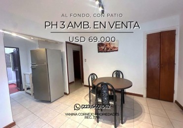 PH 3 AMBIENTES EN EL CENTRO DE MAR DEL PLATA 